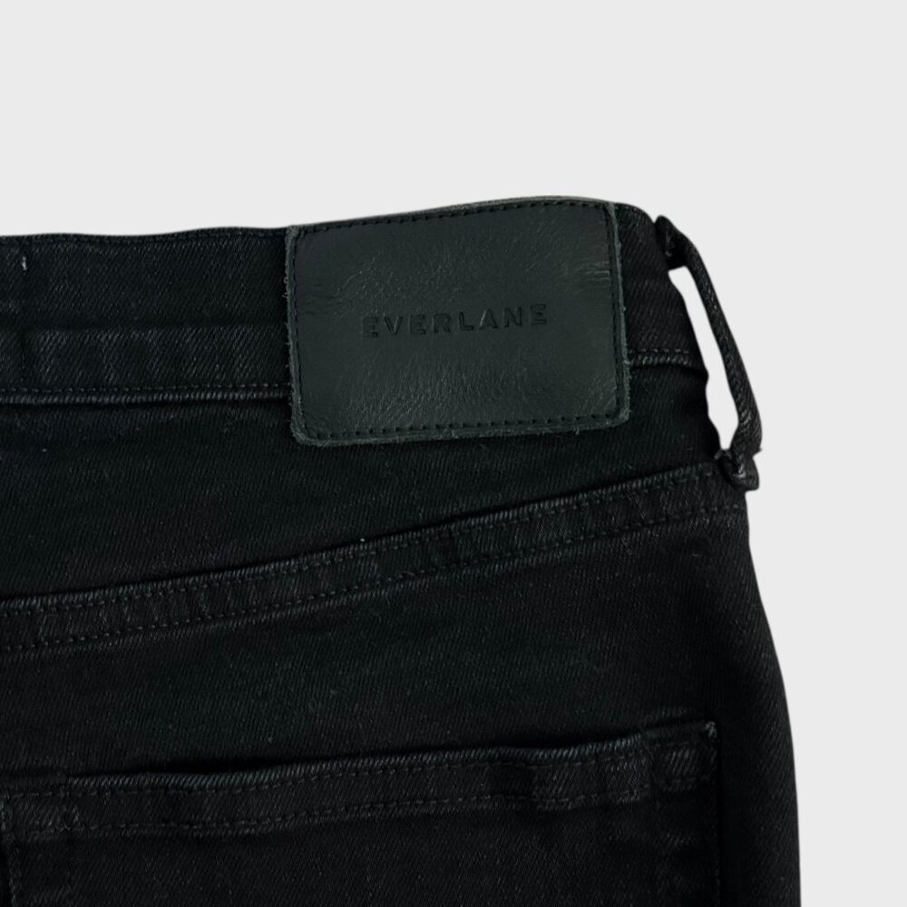 Everlane Skinny Ankle Denim Jeans Black Women's 28 High-Rise Authentic Stretch - Picture 8 of 10